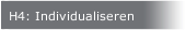 H4: Individualiseren